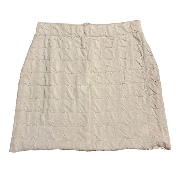 Oscar de La Renta EUC Pointelle Matelasse Mini Bodycon Skirt - Picture 5 of 12